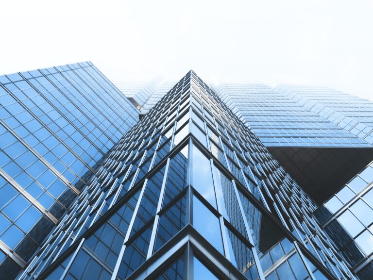 Looking up at an Office Tower